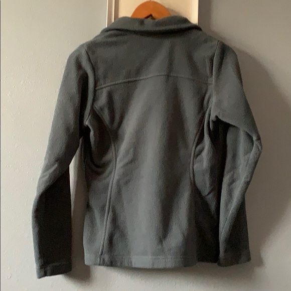 Grey Columbia zip up fleece jacket - Picture 3 of 4